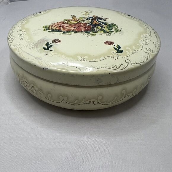 Vintage Daher Decorated Ware England Metal Tin - Picture 2 of 5